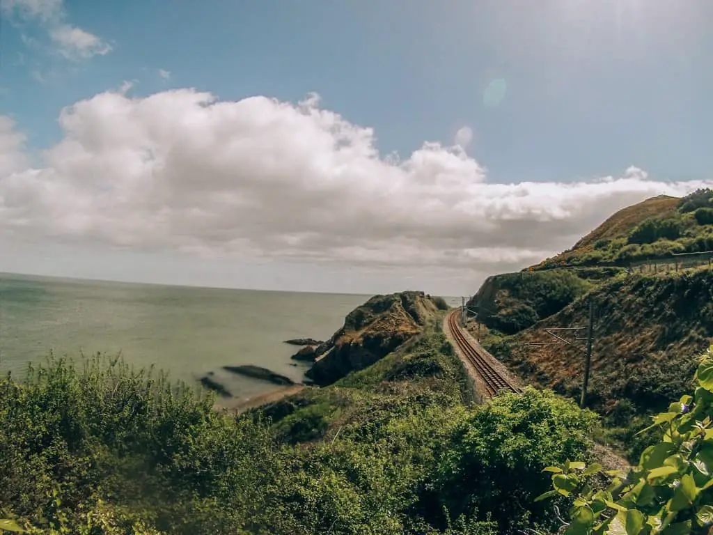 Following the Coastal path from Bray to Graystones