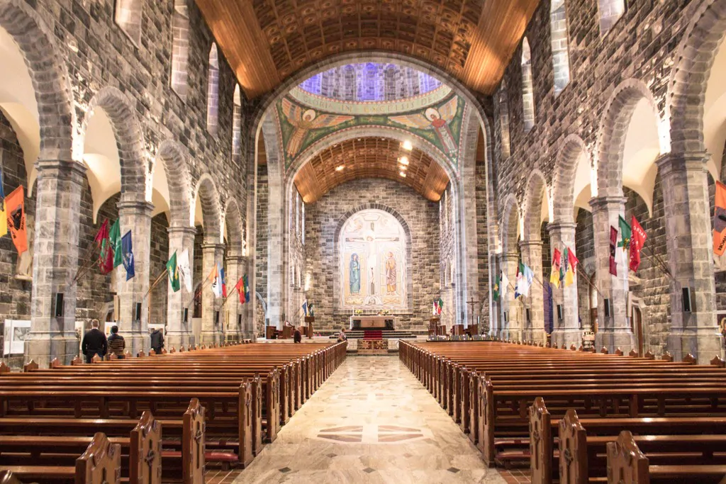 The interior of Galway cathedral.
