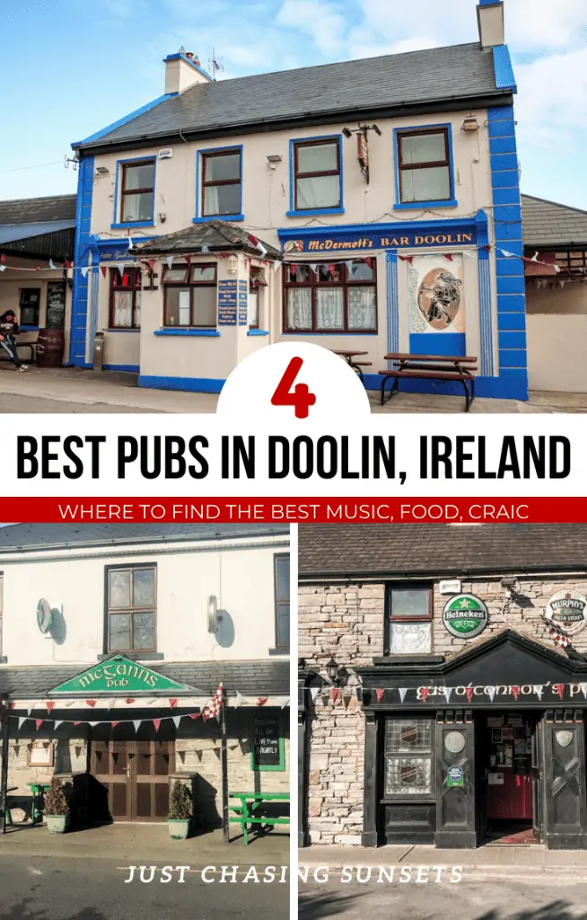 4 best pubs in Doolin Ireland