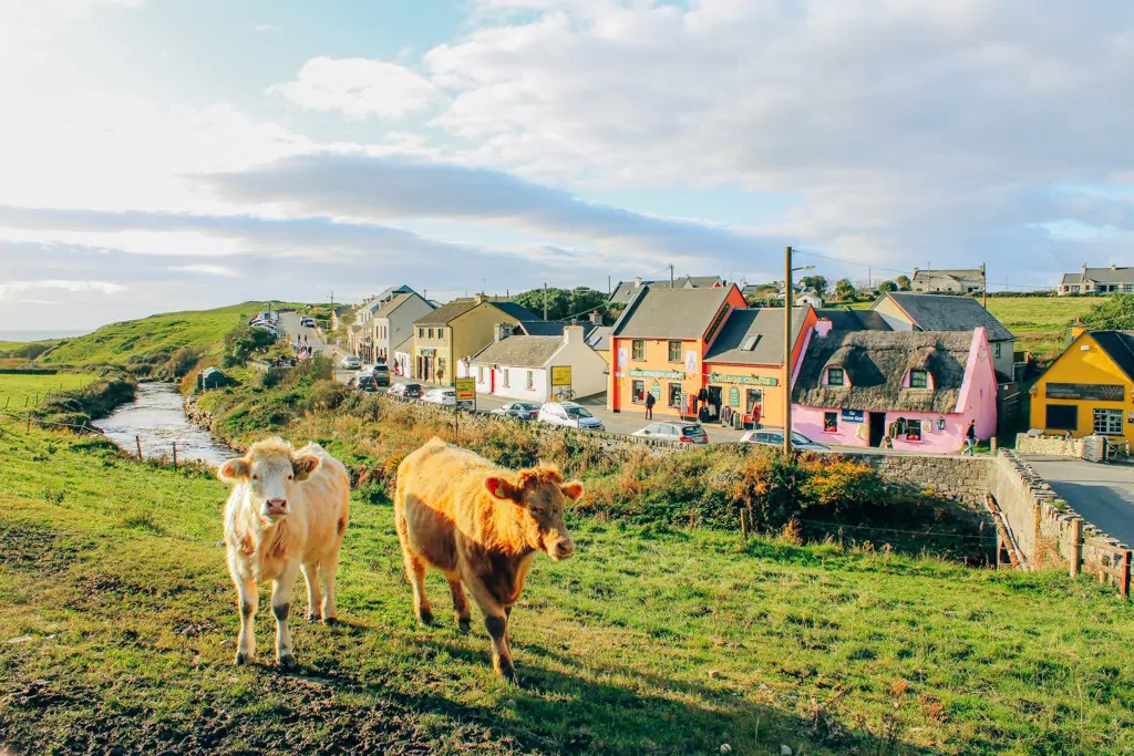 Center of Doolin, Ireland