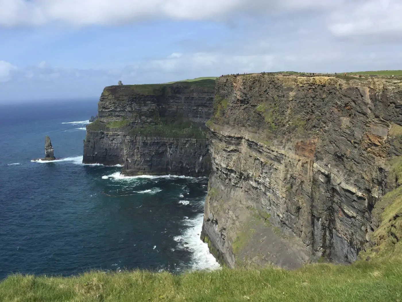 visiting the Cliffs of Moher