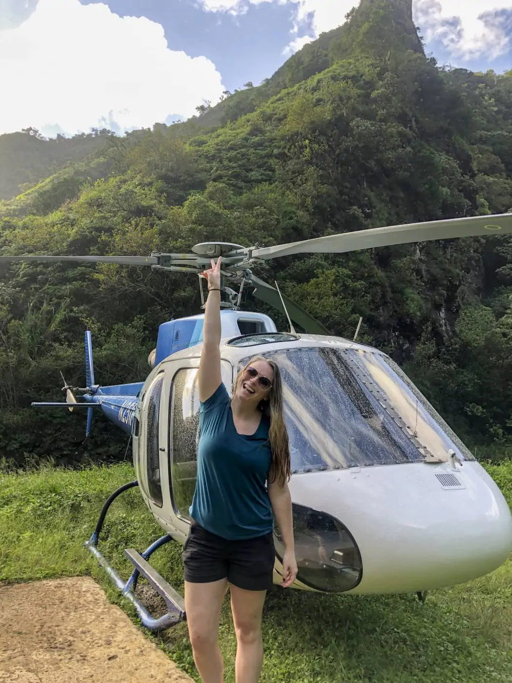 jurassic falls helicopter tour