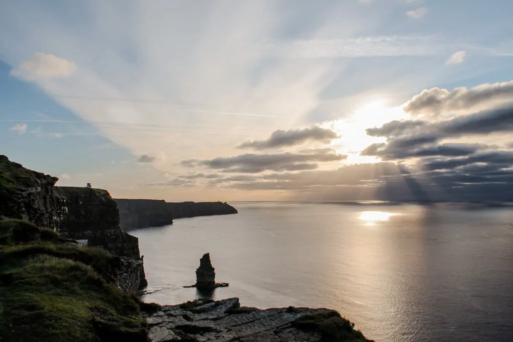Cliffs of Moher at Sunset
