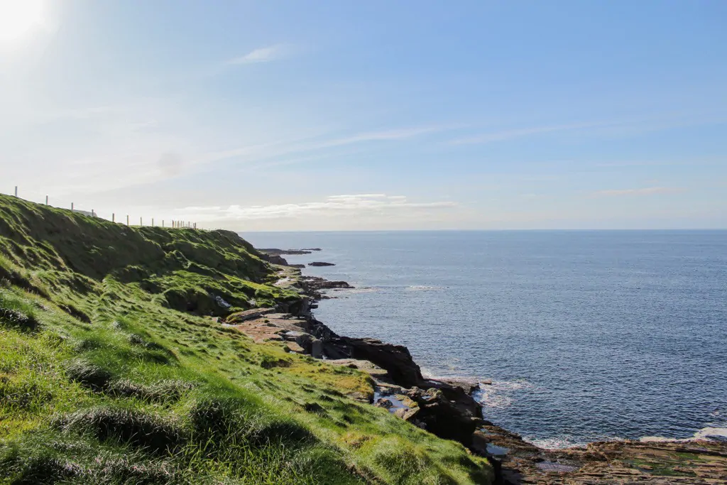 Coastal Views on the Coastal Walk to the Cliffs of Moher