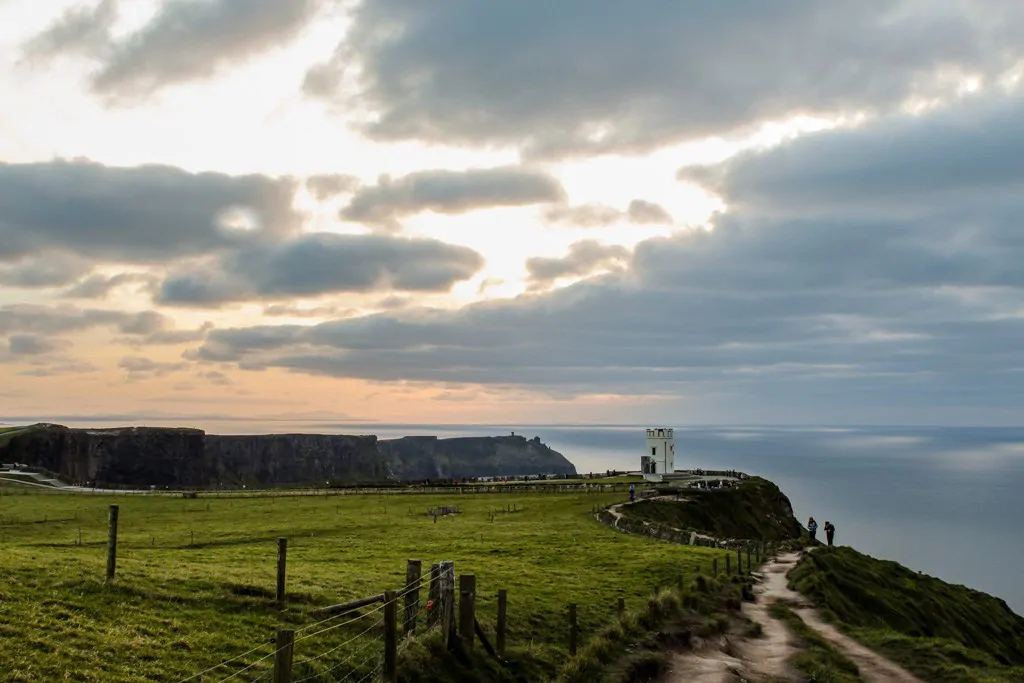 O'Brien's Tower at the Cliffs of Moher