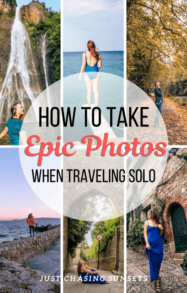 How to take epic photos when traveling solo