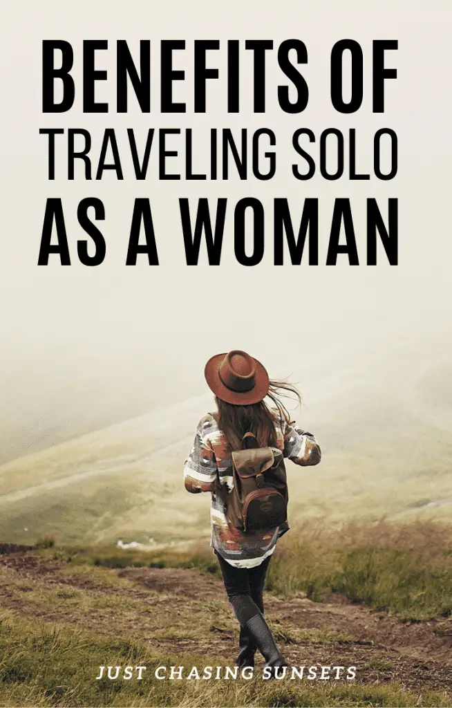 Benefits of traveling solo as a woman