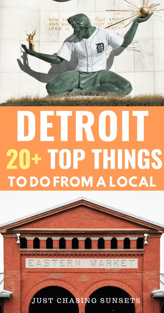 The top 20 things to do in Detroit