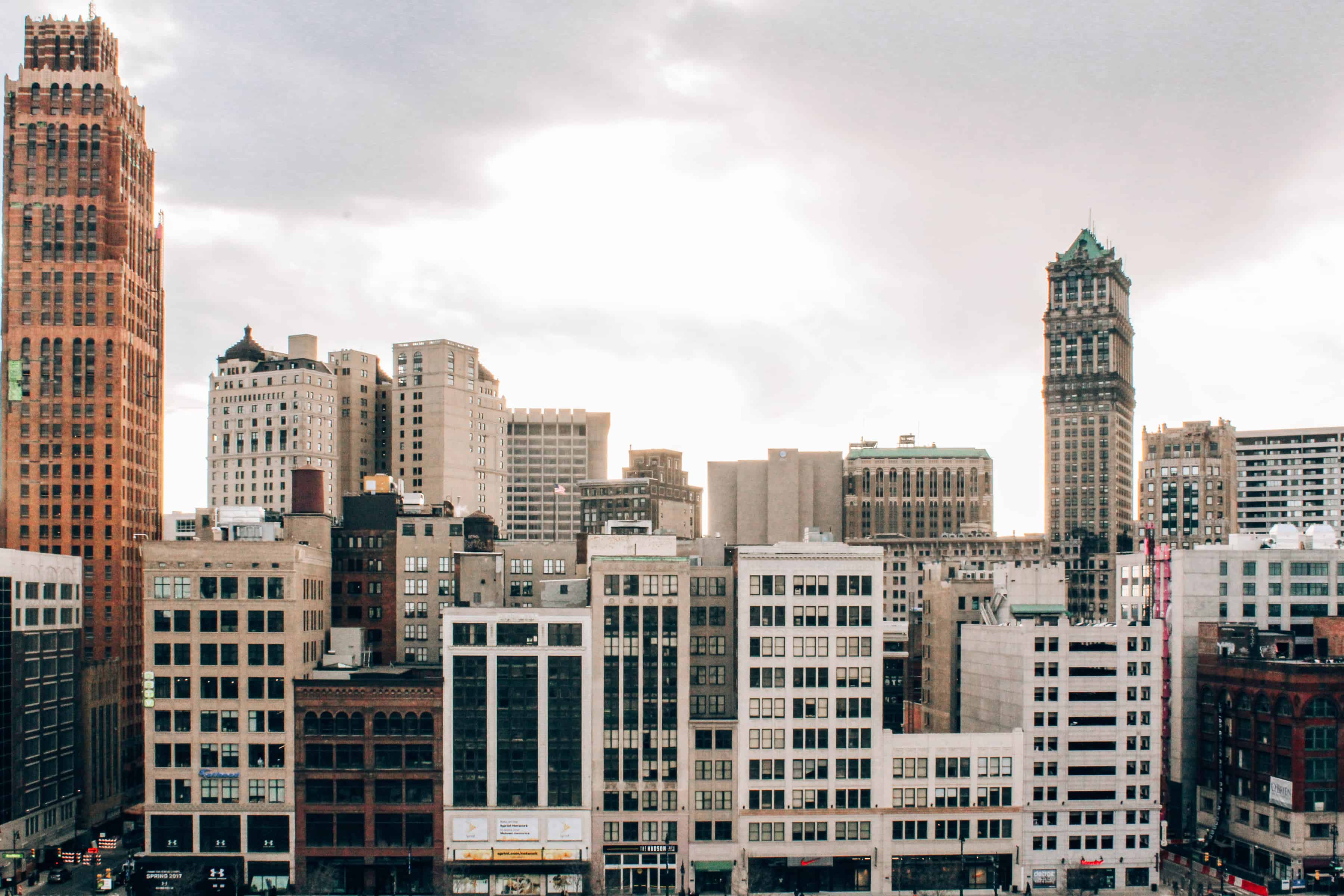 Downtown Detroit Skyline