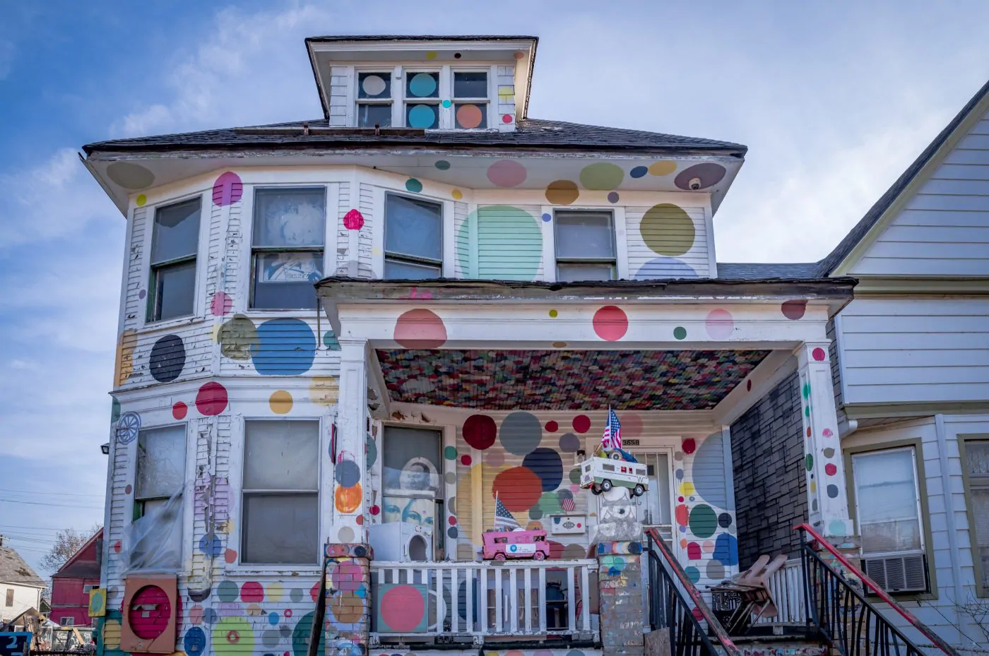 The Heidelberg Project in Detroit, Michigan, USA