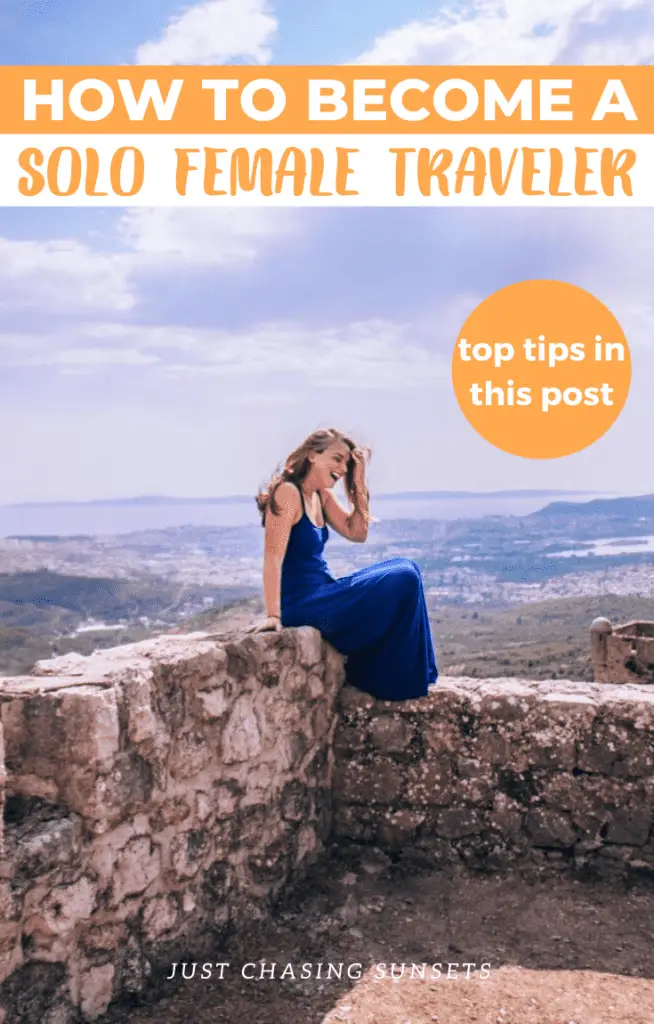 How to become a solo female traveler