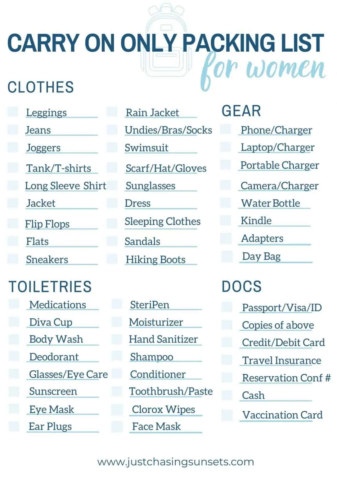 What to Pack in a CarryOn Tips from a Former OverPacker Just