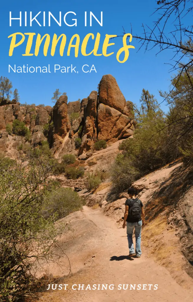 Hiking in Pinnacles National Park, CA
