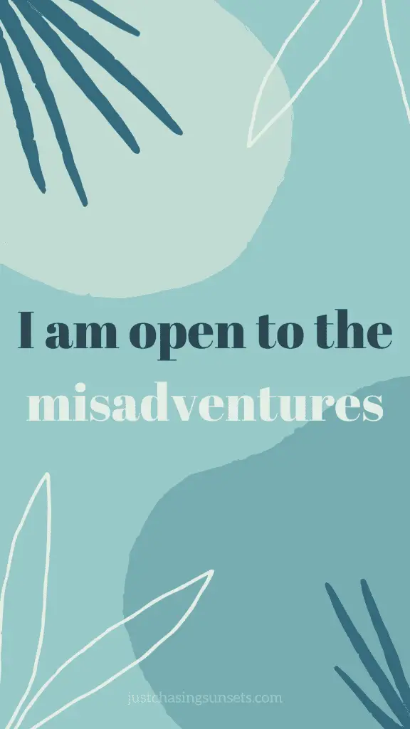 Travel affirmation for when things go wrong