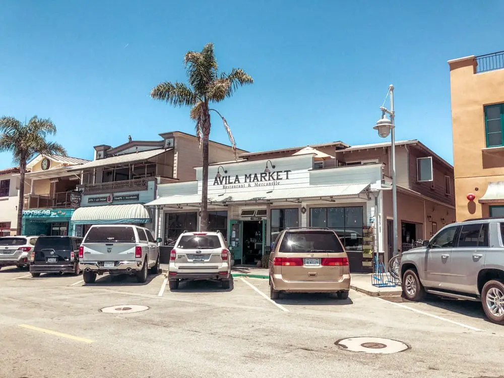 Avila Market in Avila Beach
