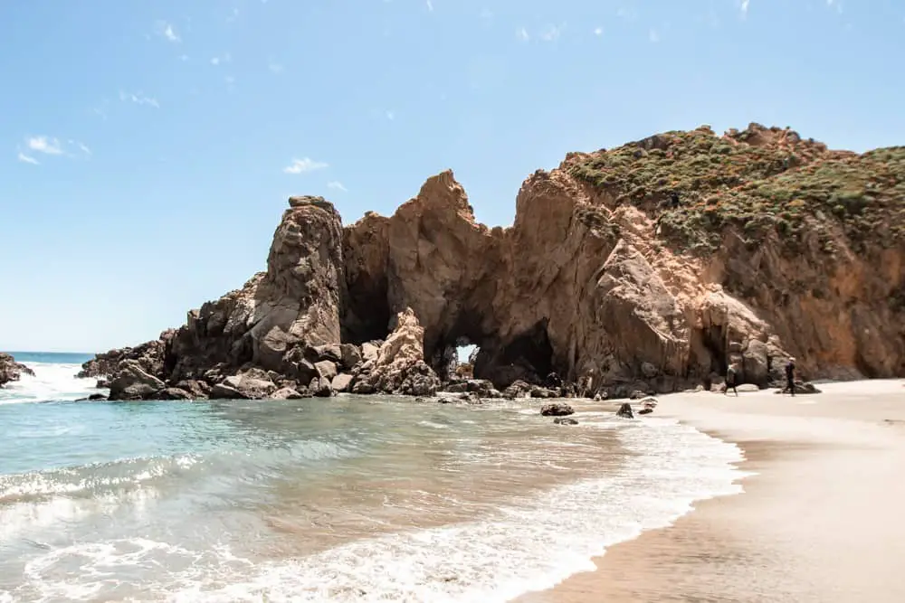 Pfeiffer State Beach in Big Sur, CA