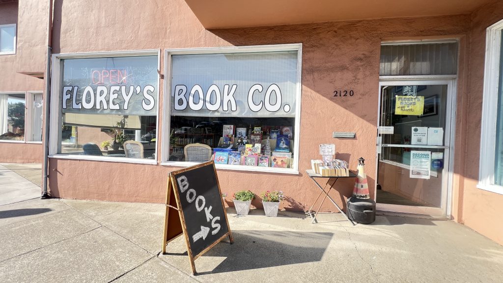 Florey's Bookstore in Pacifica, California