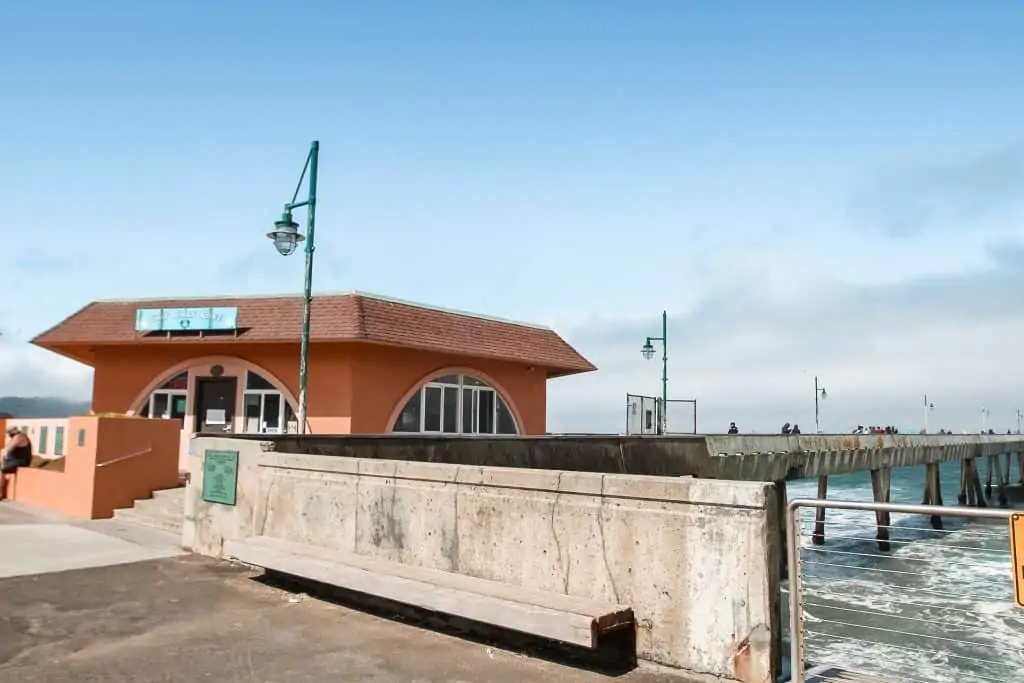 Chit Chat cafe on Pacifica Municipal Pier in Pacifica, CA