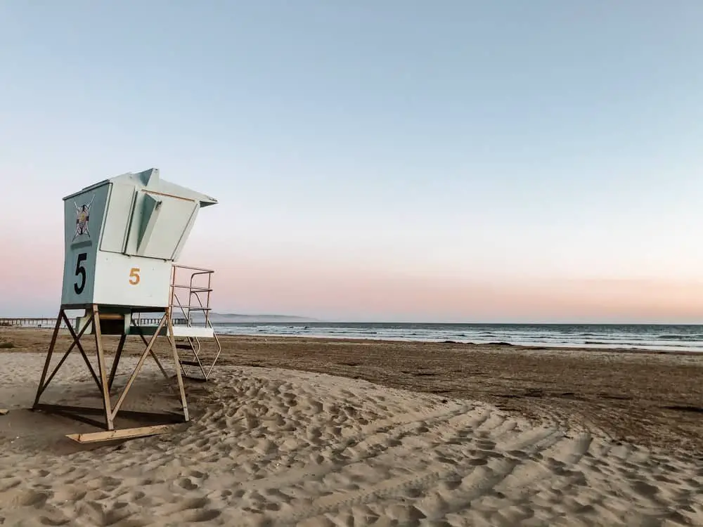 Sunset on Pismo Beach, CA
