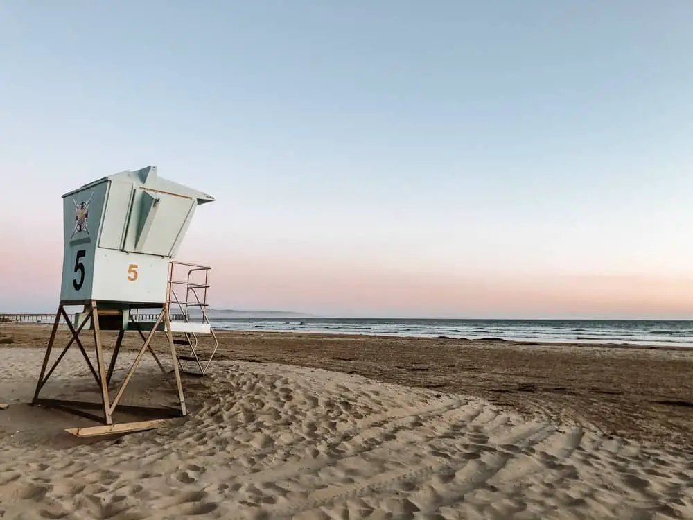 Sunset on Pismo Beach, CA