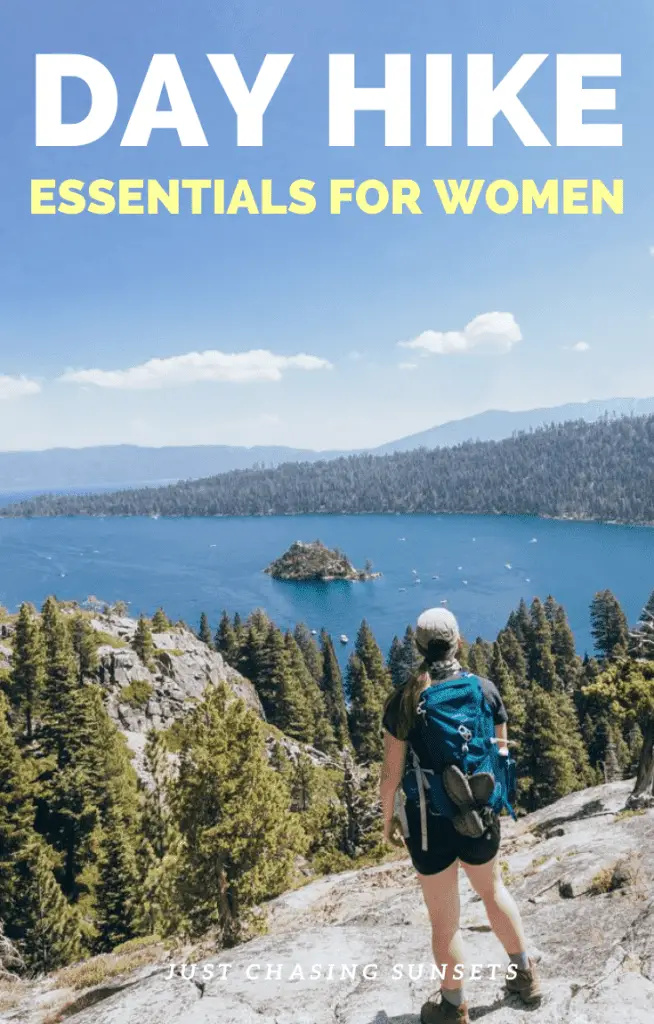 Day hike essentials for women