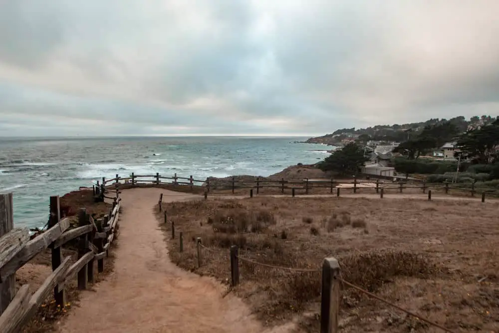 Bluff Trail in Fitzgerald Marine Reserve in Half Moon Bay, CA