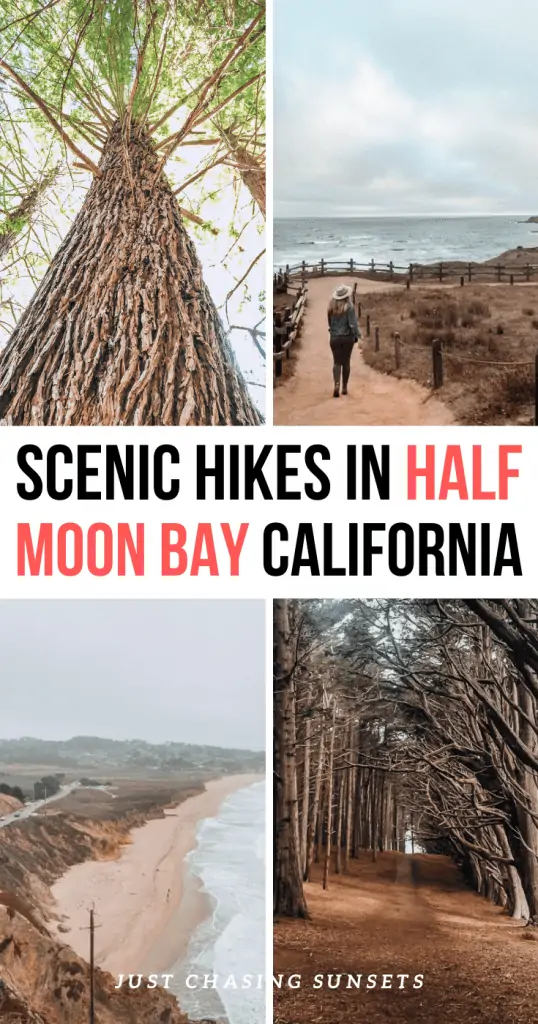scenic hikes in Half Moon Bay, CA