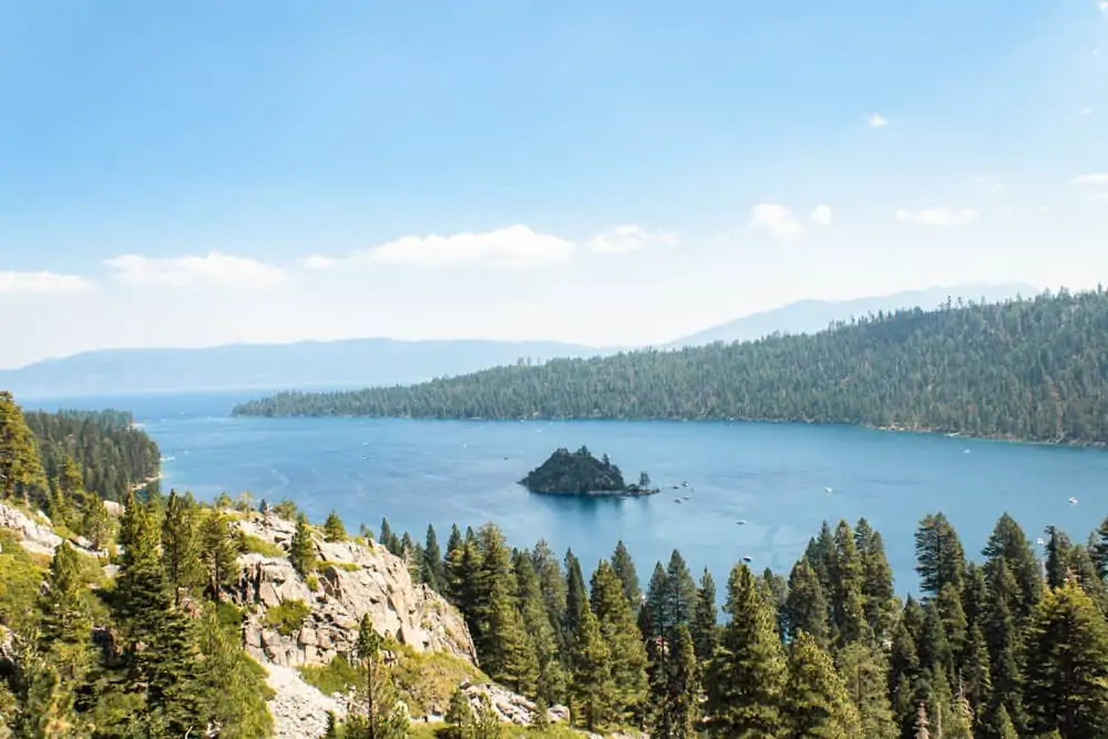 View of Emerald Bay South Lake Tahoe
