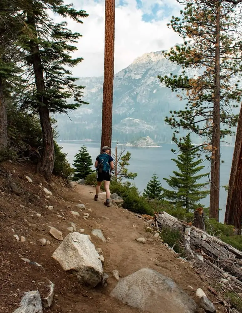 The Eagle Point Campground Rubicon trailhead in South Lake Tahoe