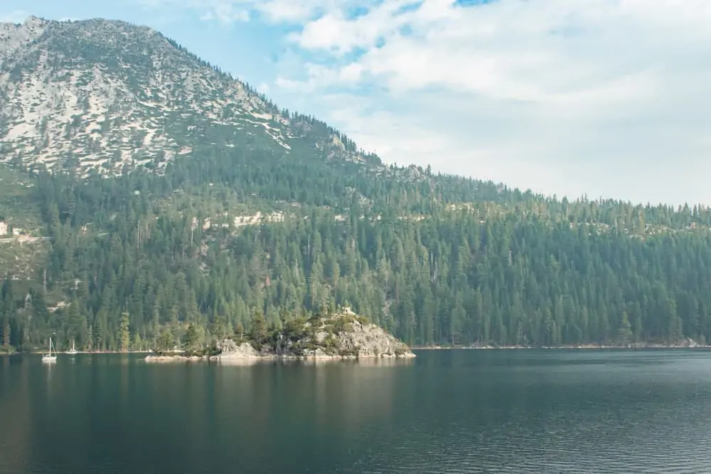 Emerald Bay view from the Rubicon Trail Hike