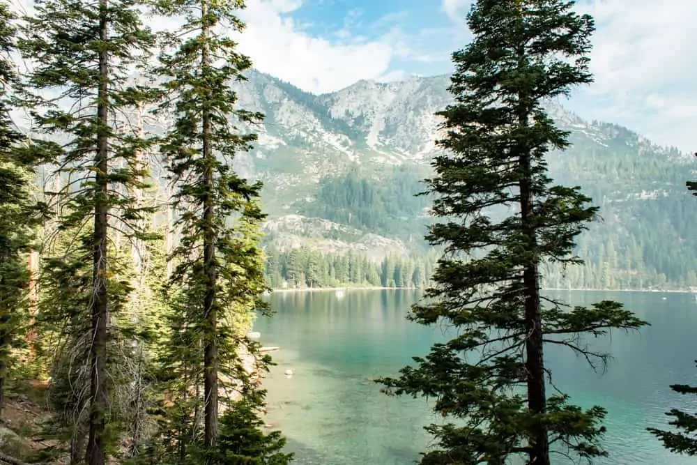 Lake Tahoe from the Rubicon Trail hike