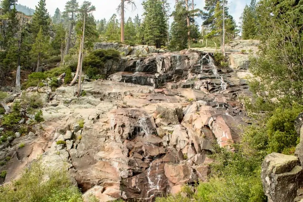 Lower Eagle Falls on the Rubicon Trail Lake Tahoe