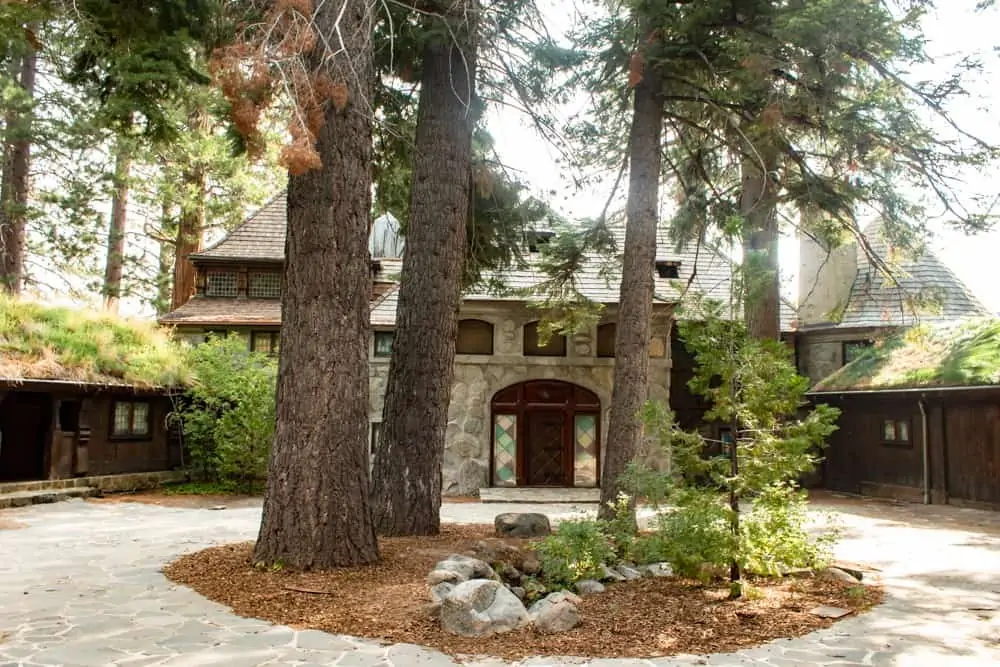 Vikingsholm Mansion in Emerald Bay Lake Tahoe