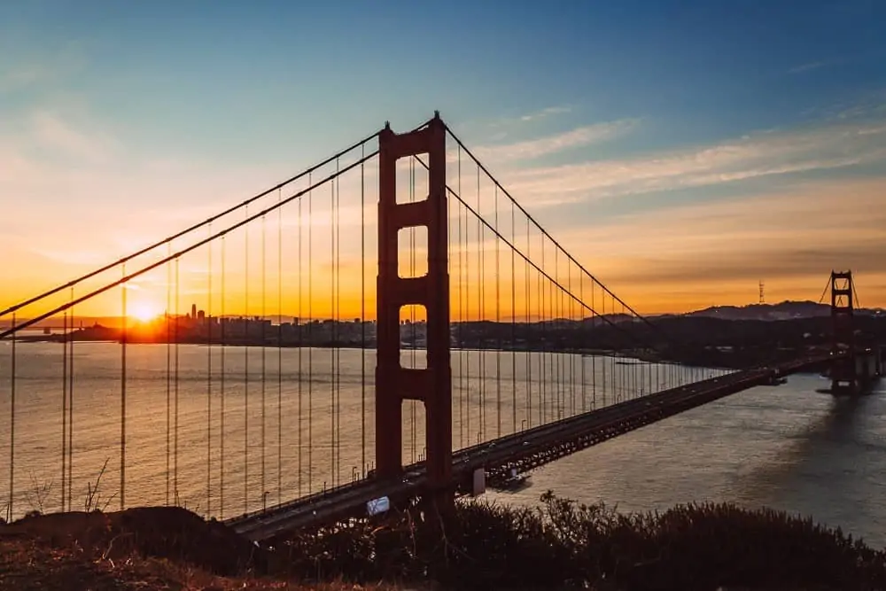 best places to see the Golden Gate Bridge