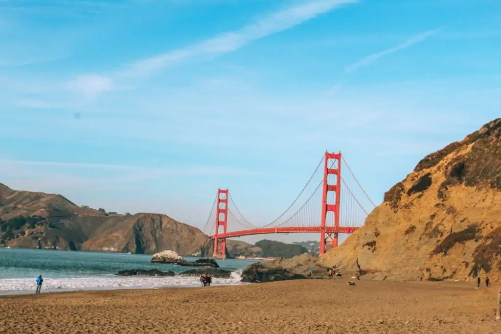 Golden Gate Bridge from Baker Beach, San Francisco