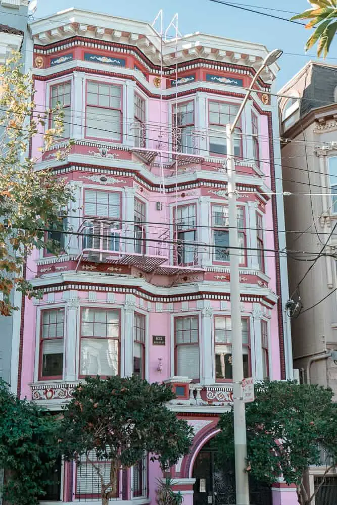 Janis Joplin house in Haight Ashbury