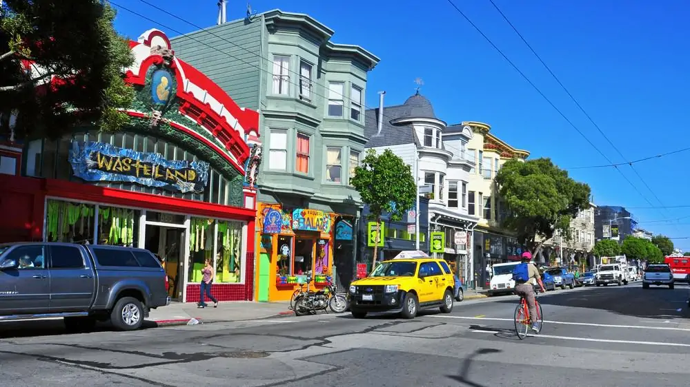 Shops on Haight in San Francisco