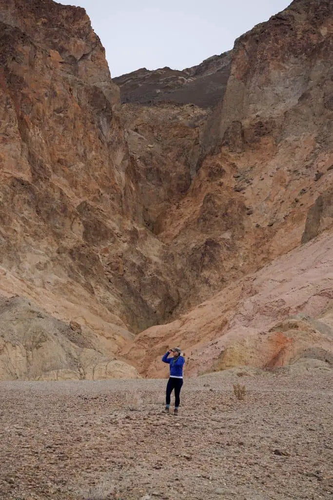 Me at a scenic turn out on Artist's Drive Death Valley National Park