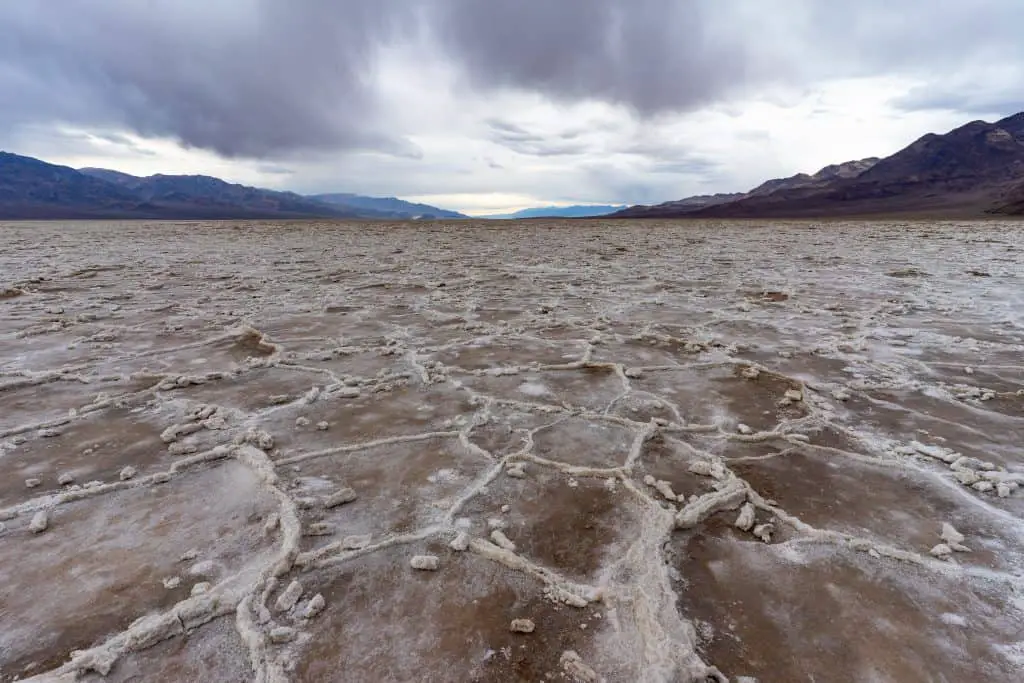 Badwater Basin Salt Flats - Death Valley