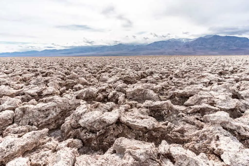 Devil's Golf Course - Death Valley