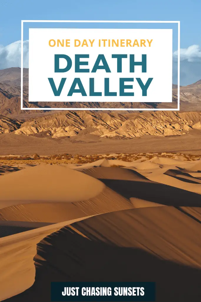 One day in Death Valley National Park