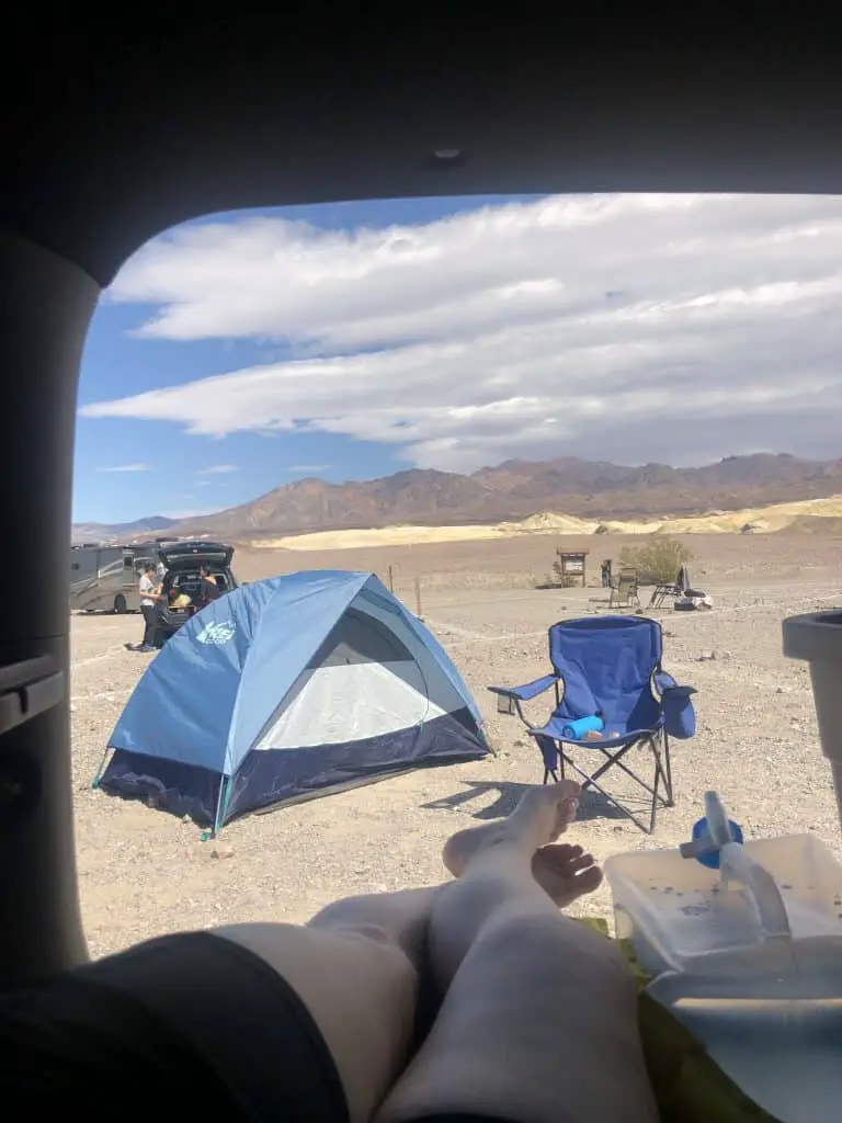 Sunset Campground Death Valley National Park