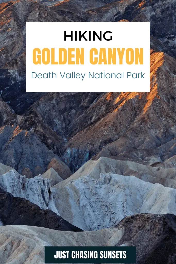 Golden Canyon Death Valley