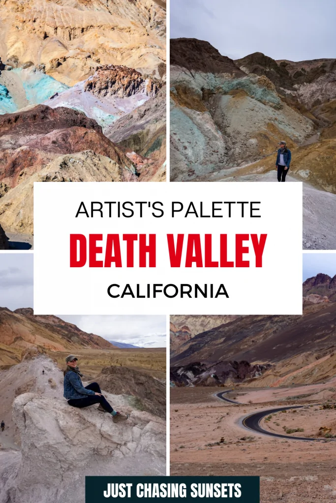 Artist's Drive & Artist's Palette Death Valley