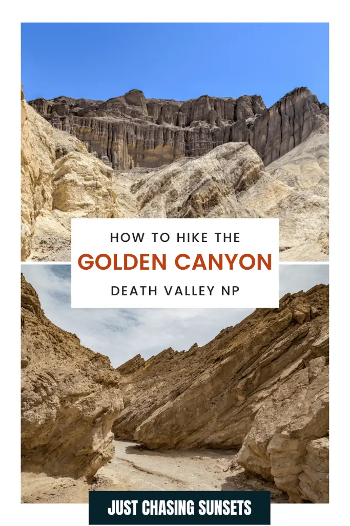 Golden Canyon Death Valley