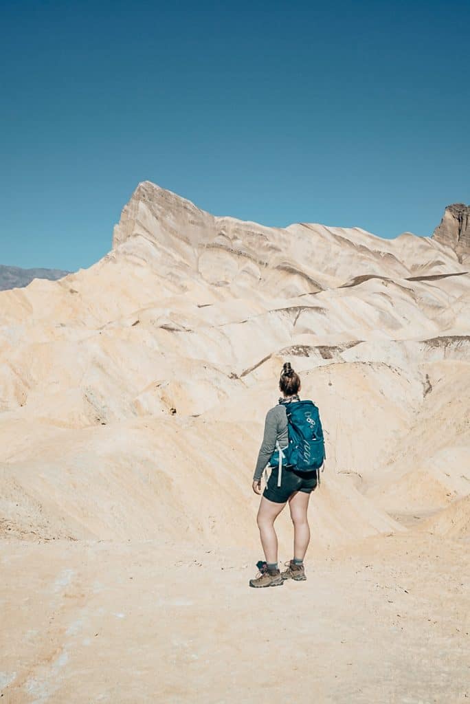 what to wear hiking the Golden Canyon Trail