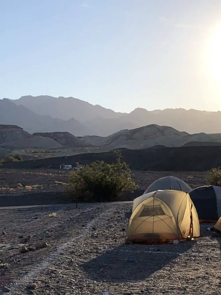 Best Campgrounds in Death Valley: Sunset Campground near Furnace Creek