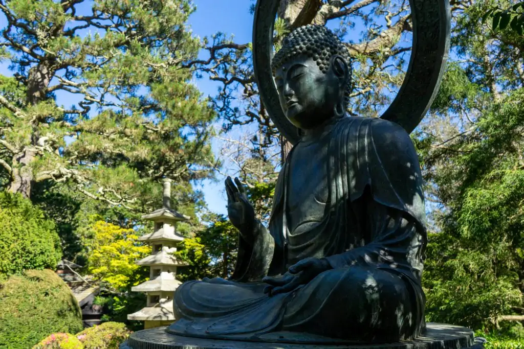 Buddha in Japanese Tea Garden, San Francisco