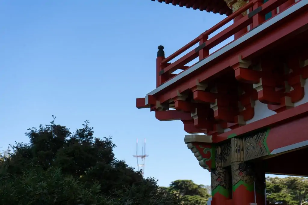 Pagoda in Japanese Tea Garden, San Francisco