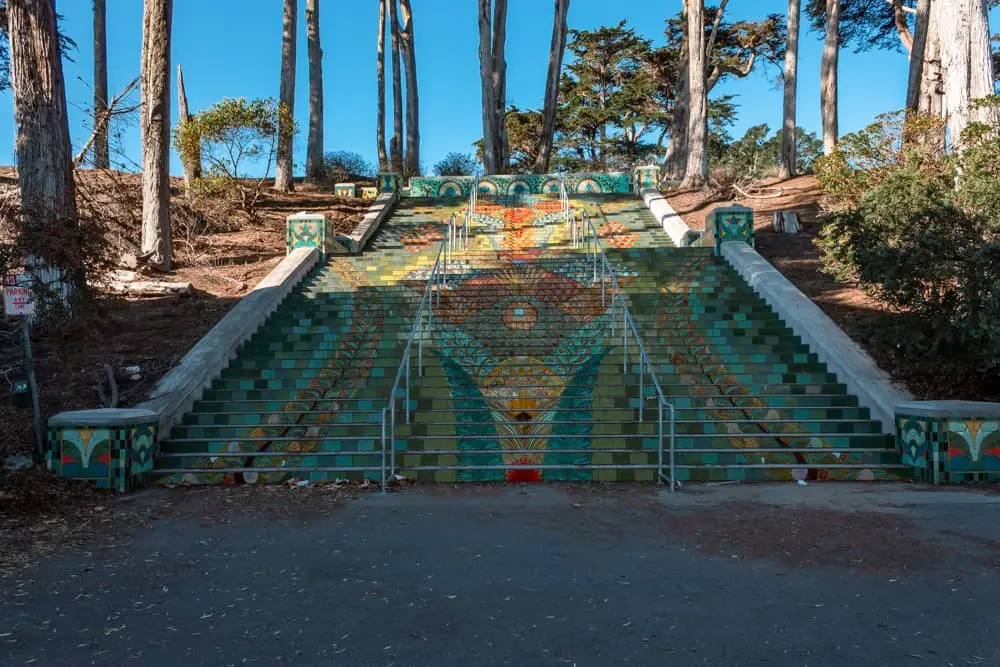 Lincoln Park Steps San Francisco
